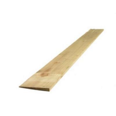 2-ex 22x125mm Tannalised Featheredge Boards Green FSC 1.5m