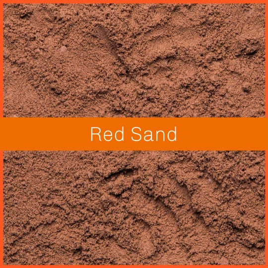 Red builders sand (Pre Packed Bag 25kg)